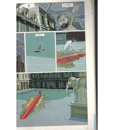 A Suivre n°109 1987 - Centre Beaubourg en BD, revue BD, illustrateurs bande dessinée, architecture Paris