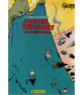 Le génie des alpages, T10, Monter, descendre, ça glisse pareil, F'Murrr, 1992 - album BD, bande dessinée,