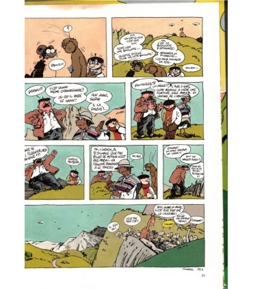 Le génie des alpages, T10, Monter, descendre, ça glisse pareil, F'Murrr, 1992 - album BD, bande dessinée,