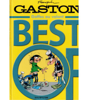Gaston Lagaffe, Gaffes au volant, Best of, Franquin, 2003 - album BD, bandes dessinées, littérature jeunesse,