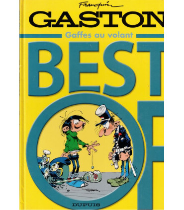 Gaston Lagaffe, Gaffes au volant, Best of, Franquin, 2003 - album BD, bandes dessinées, littérature jeunesse,