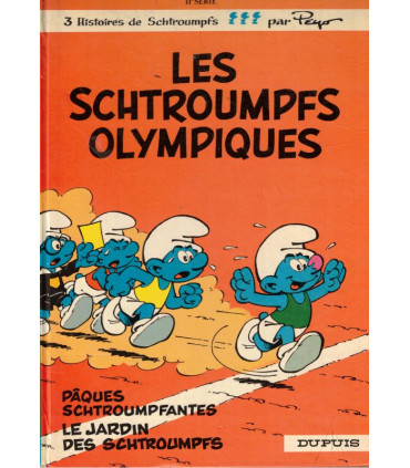 Les Schtroumpfs olympiques, N°11, Peyo, 1983 - album BD, bandes dessinées, littérature jeunesse,