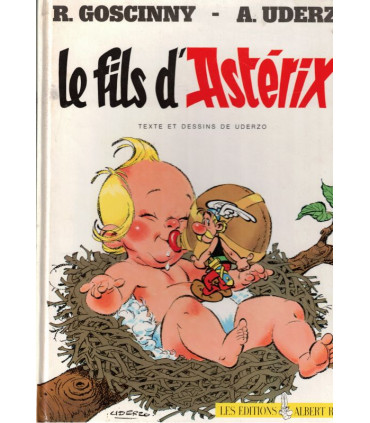 Le fils d'Astérix, Albert Uderzo, 1983 - album BD, bandes dessinées, littérature jeunesse,