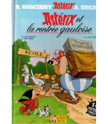 Astérix et la rentrée gauloise, René Goscinny et Albert Uderzo, 2003 - album BD, bandes dessinées, littérature jeunesse,