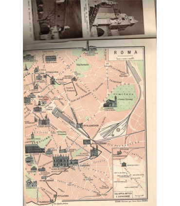 Sanctuaires d'Italie Itinera Sacra guide atlas Agostini, Témoignage Chrétien 1949 églises, Christianisme, Italie, cartographie,