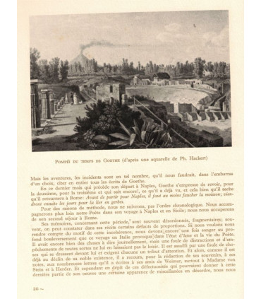 Sur les traces de Goethe en Italie, Ente nazionale industrie turistiche, - Italie, XVIIIe siècle, littérature allemande,