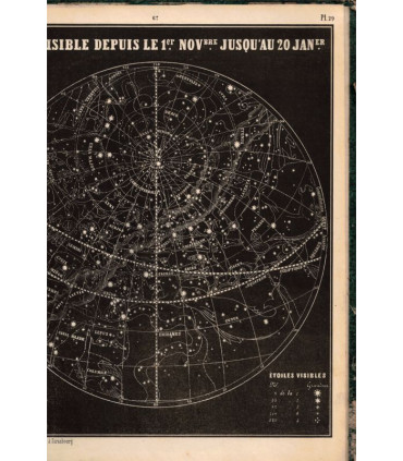 L'astronomie illustrée, Asa Smith, 1859 - manuels sciences physiques, astronomie, gravures anciennes,