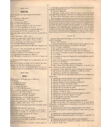 L'astronomie illustrée, Asa Smith, 1859 - manuels sciences physiques, astronomie, gravures anciennes,