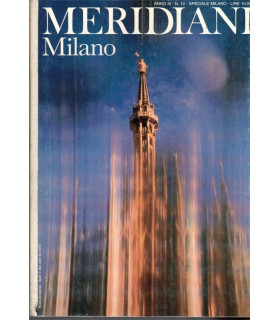 Meridiani, n°12 nov 1990 Spécial Milano - revue italienne, tourisme Milan, culture Milan, mode, Italie,