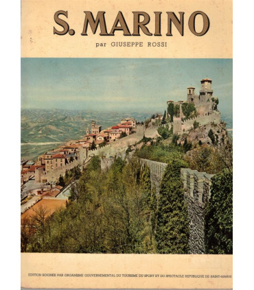 Saint Marin, San Marino, Giuseppe Rossi, 1960 - tourisme Italie, République de Saint-Marin,