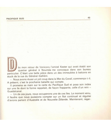 Pacifique sud, James Michener, 1970 -, 2e guerre mondiale, guerre du Pacifique, Crémille,