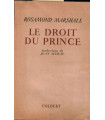 Le droit du Prince, Rosamond Marshall, 1952 - lord anglais, jeune servante, roman d'amour,