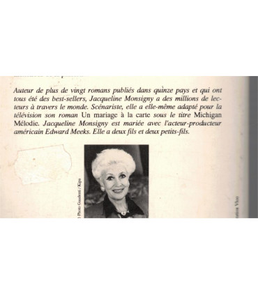 Le maître de Hautefort, Jacqueline Monsigny, 1993 - roman d'amour, ,