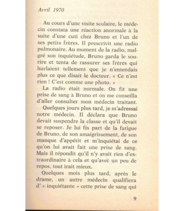 Bruno mon fils, une mère et les médecins, Janie Maurice, 1976 -  enfant malade, hôpital