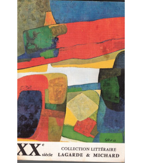 Lagarde et Michard, XXe siècle, Les grands auteurs français 1900-1973, T6, 1975 - manuel de littérature, littérature XXe siècle,