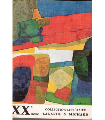 Lagarde et Michard, XXe siècle, Les grands auteurs français 1900-1973, T6, 1975 - manuel de littérature, littérature XXe siècle,