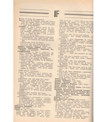 Dictionnaire étymologique, O. Caillon, 1962 -, dictionnaires, sciences, géographie, manuels de français,