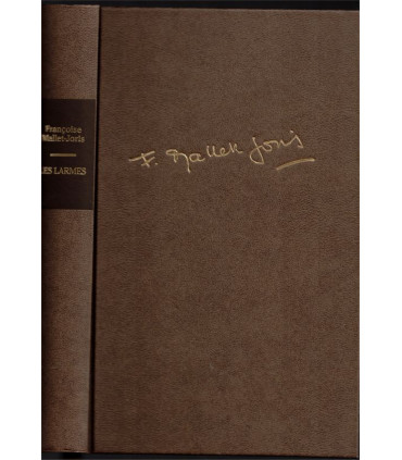 Les larmes, Françoise Mallet-Joris, 1994 - roman historique,