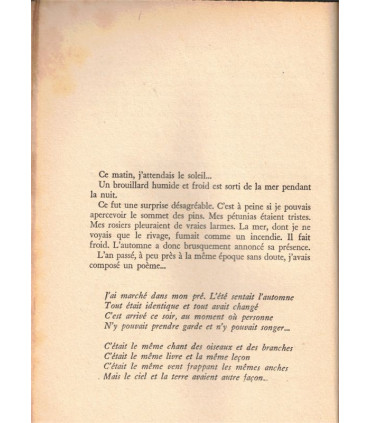 Comme à travers le feu, Jean Montaurier, 1962 - vocation de prêtre, roman,