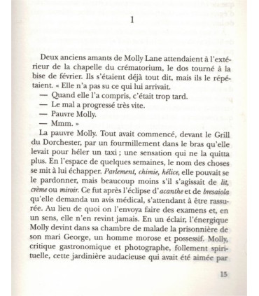 Amsterdam, Ian McEwan, 2001 - roman, mystère,