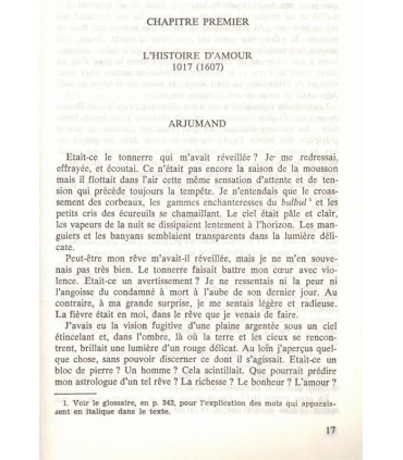 Taj, TN Murari, 1986 - , Taj Mahal, Inde XVIIe siècle, Indes, roman historique,