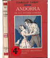 Andorra ou les hommes d'Airain, Isabelle Sandy, 1939  -  bibliothèque Plon,