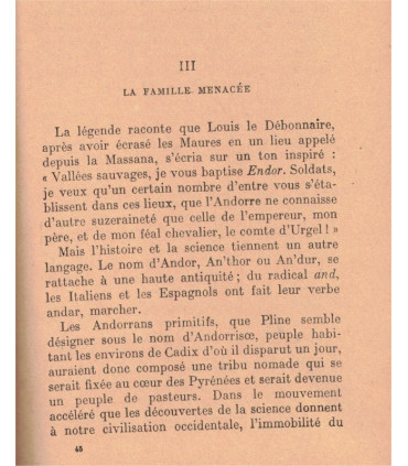Andorra ou les hommes d'Airain, Isabelle Sandy, 1939  -  bibliothèque Plon,