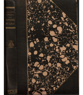 Adrienne Mesurat, Julien Green, 1927 -  roman d'amour, bibliothèque Plon,