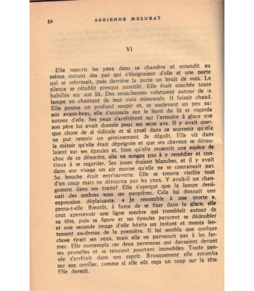 Adrienne Mesurat, Julien Green, 1927 -  roman d'amour, bibliothèque Plon,