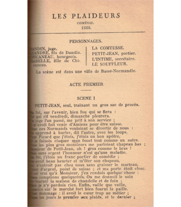 Oeuvres de Racine, Théâtre, Andromaque, Britannicus, Les Plaideurs, Esther, Athalie,  - théâtre XVIIe s., dos cuir rainures,