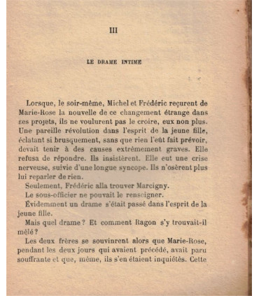 Le secret de Marie-Rose, T2, Jules Mary - , romans populaires, Le Livre National,