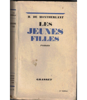 Les jeunes filles, Henry de Montherlant, 1936 - roman d'amour,