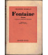 Fontaine, Charles Morgan, 1947 - guerre 1914-1918, Hollande, roman de guerre, roman d'amour,