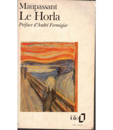 Le Horla, Guy de Maupassant, 1991 -  folie, fantasy, roman fantastique,