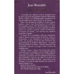 Rendez l'argent, Jean Montaldo, 1995 - pamphlet politique, parti socialiste, Mitterrand