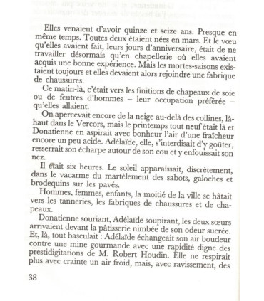 Bal au palais Dorelli, Janine Montupet, 1999 - rivalité soeurs, roman d'amour,