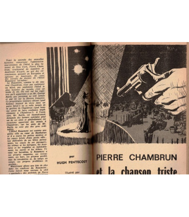 Mystère magazine Ellery Queen N°261 nov 1969 -, Benoît Darbonne, Hugh Pentecost, Henry Parry, John MacDonald,  romans policiers,