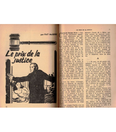 Mystère magazine Ellery Queen N°187 août 1963 -, Pat McGerr, Ellery Queen, Sinclair Lewis, Edgar Pangborn,  romans policiers,