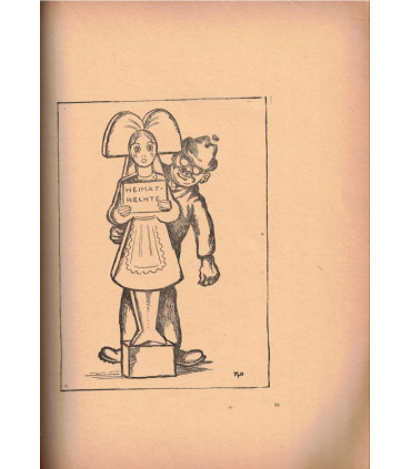 Petite histoire de l'autonomisme, National d'Alsace et de Lorraine 1928 - , autonomisme alsacien, dessins satiriques, dédicacé
