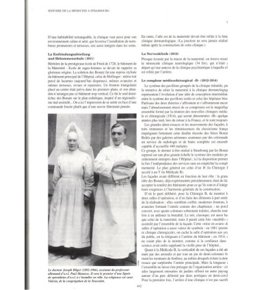 Histoire de la médecine à Strasbourg, Jean-Marie Mantz 1997 -, médecins, sciences, hôpital de Strasbourg,