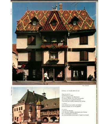 L'Alsace, découvrir la France Larousse, 1973, Henri Nonn - Alsace en 1970, tourisme Alsace,