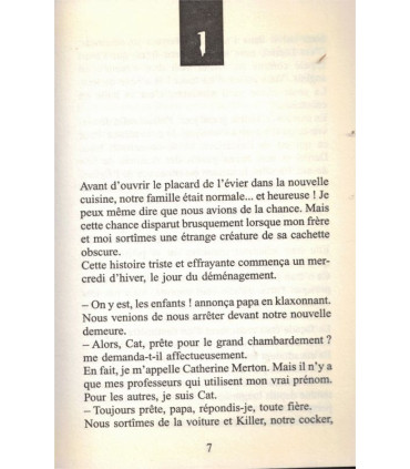 Chair de poule, Terreur sous l'évier, Stine, 1996 - frissons jeunesse, littérature jeunesse,