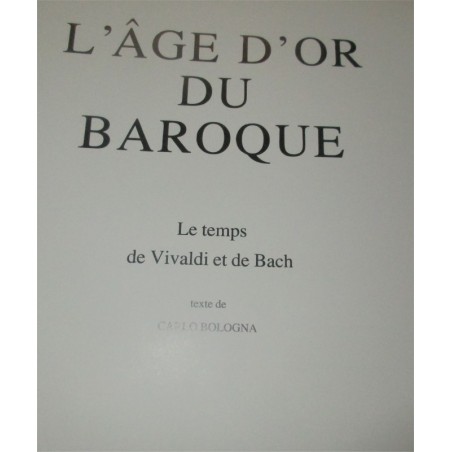 L'âge d'or du baroque, N°2 La grande musique, Mondadori, 1983 - musiciens, musique, encyclopédie