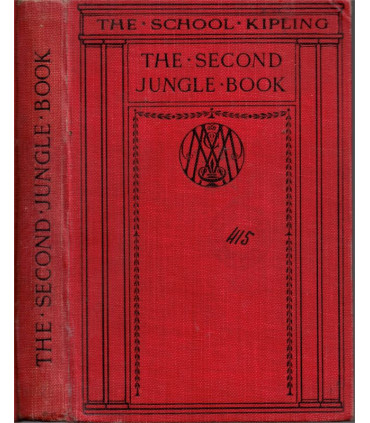 The second Jungle book, Rudyard Kipling, The School Kipling, 1928 - Indes, Le livre de la Jungle, jeunesse,  manuels d'anglais