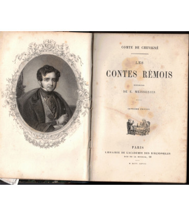Les contes rémois, Comte de Chevigné, 1868 - contes populaires, Champagne, littérature jeunesse