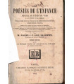 Les Poésies de l'enfance, musique notée des fables de La Fontaine, Abbé Lalanne 1864 - partitions Félix Dumont, poésie,