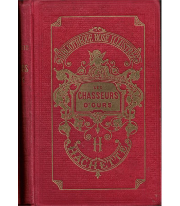 Bruin ou les chasseurs d'ours, Capitaine Mayne-Reid, 1922- Russie, animaux sauvages, aventures jeunesse, Rose illustrée,