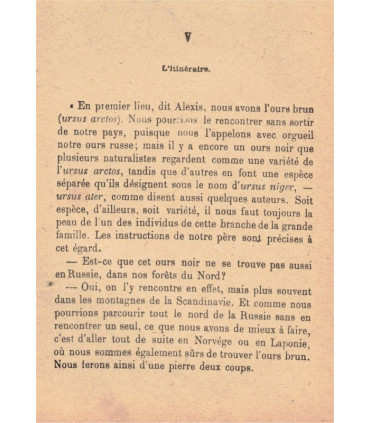 Bruin ou les chasseurs d'ours, Capitaine Mayne-Reid, 1922- Russie, animaux sauvages, aventures jeunesse, Rose illustrée,