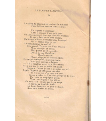 Les meilleures fables de Jean La Fontaine, Perrette, la Technique du Livre 1946 -, littérature jeunesse, littérature XVIIe s.,