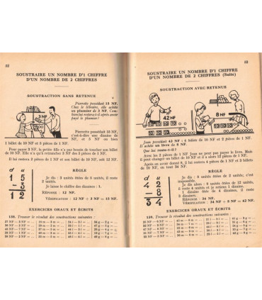 Arithmétique nouvelle au cours élémentaire, René Jolly, 1960  - manuels calcul, école primaire, manuels mathématiques